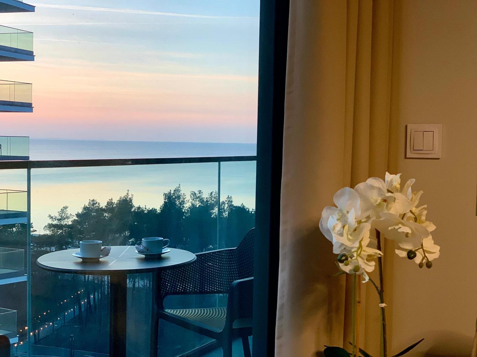 Апартаменти Blue Reef 6Th Floor Sea View Мендзиздроє Екстер'єр фото