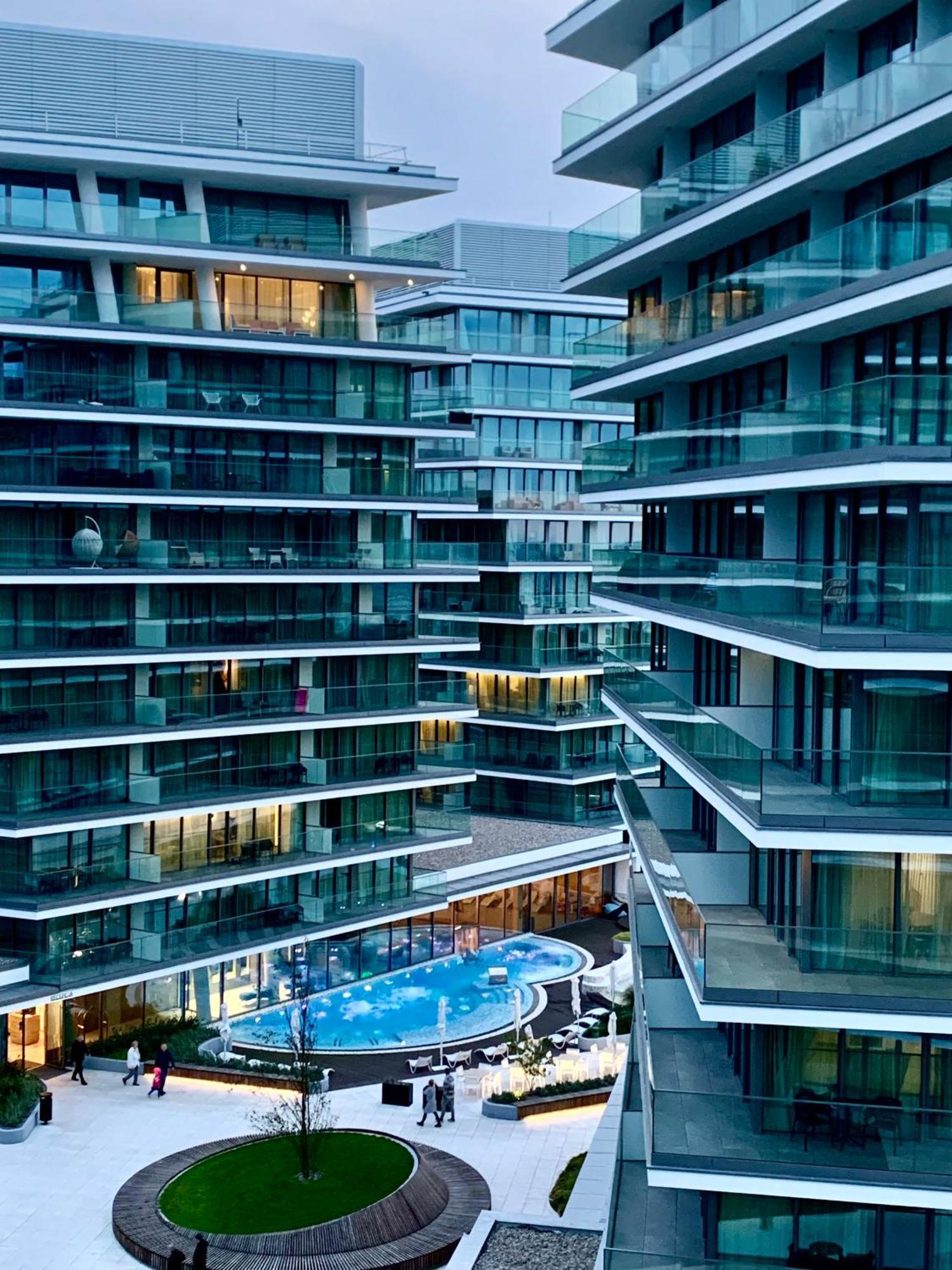 Апартаменти Blue Reef 6Th Floor Sea View Мендзиздроє Екстер'єр фото