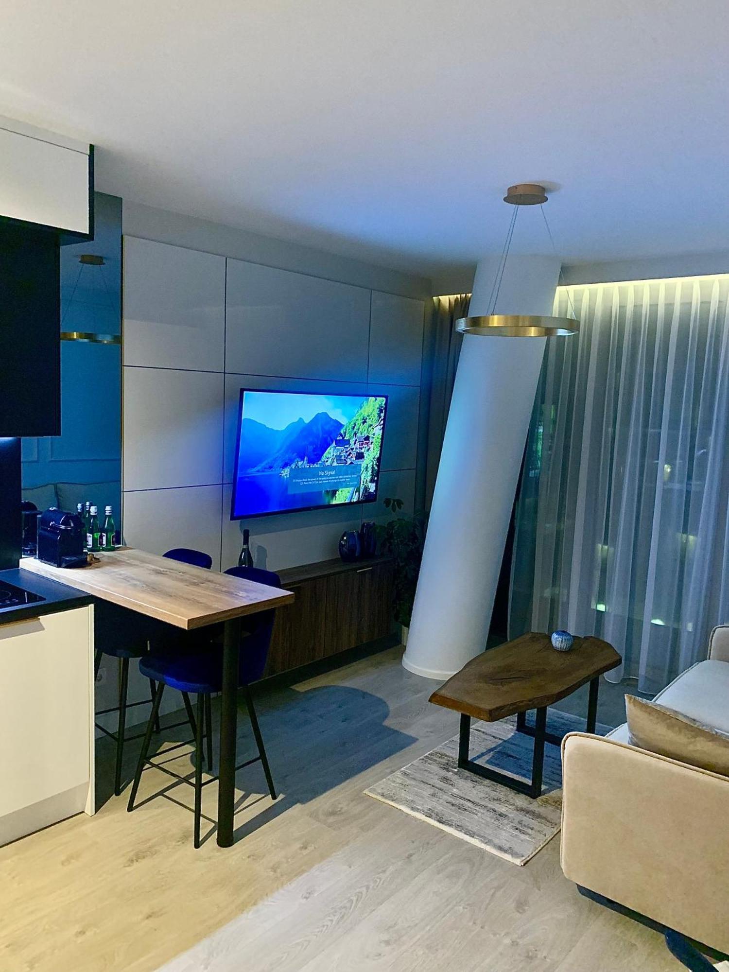 Апартаменти Blue Reef 6Th Floor Sea View Мендзиздроє Екстер'єр фото