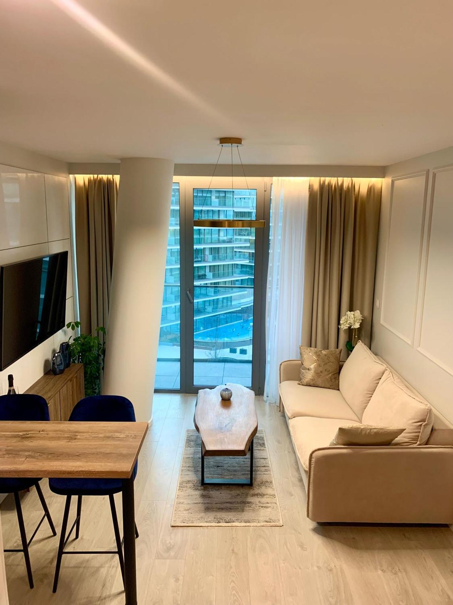 Апартаменти Blue Reef 6Th Floor Sea View Мендзиздроє Екстер'єр фото