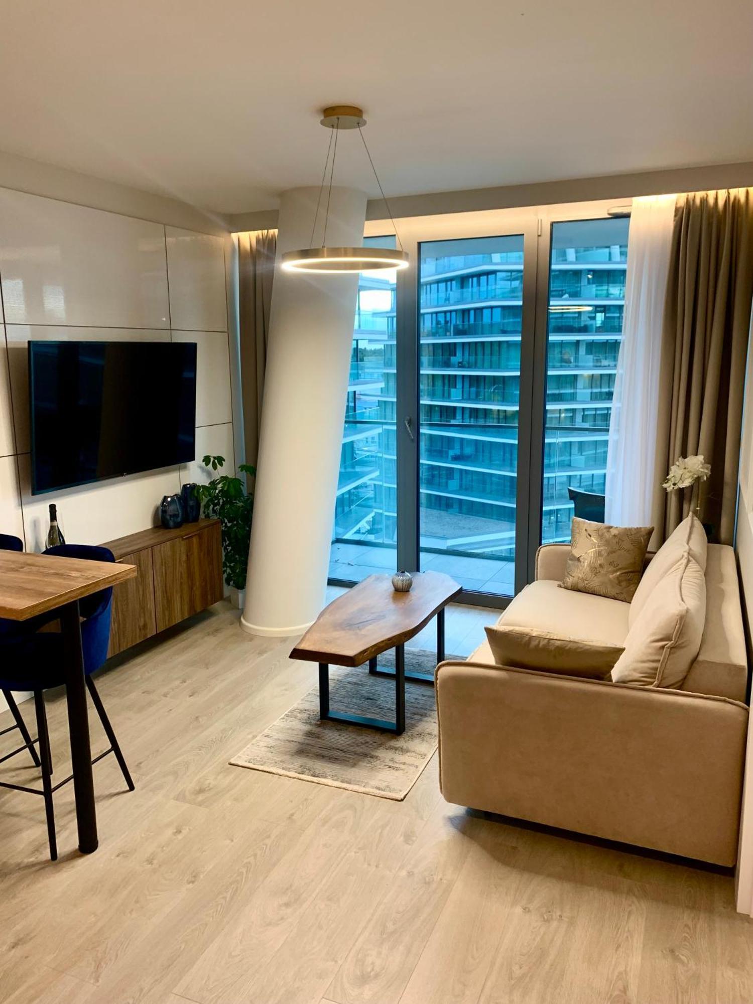 Апартаменти Blue Reef 6Th Floor Sea View Мендзиздроє Екстер'єр фото